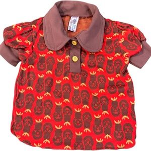 Vintage Kids Tiki Shirt - Girls sz. 24 mo.